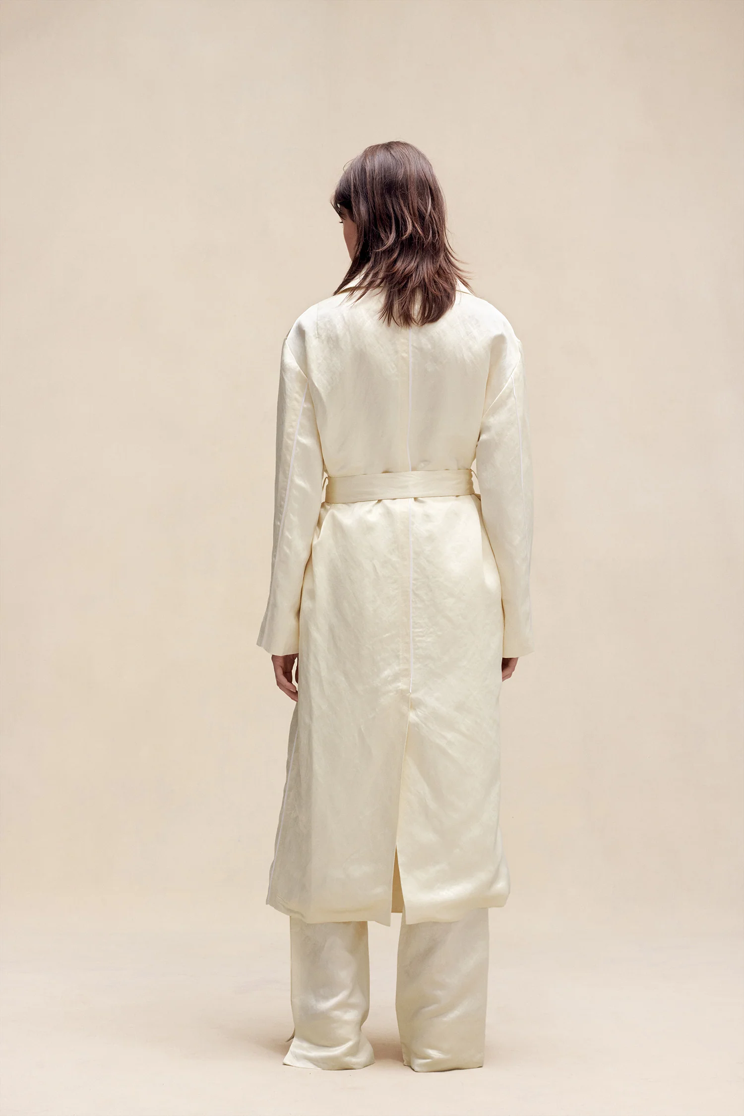 Thelma Shiny Trench White - Image 5